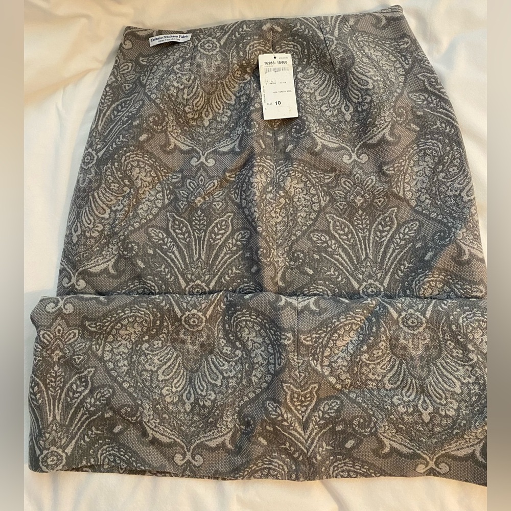 Pendleton Wool Pencil skirt